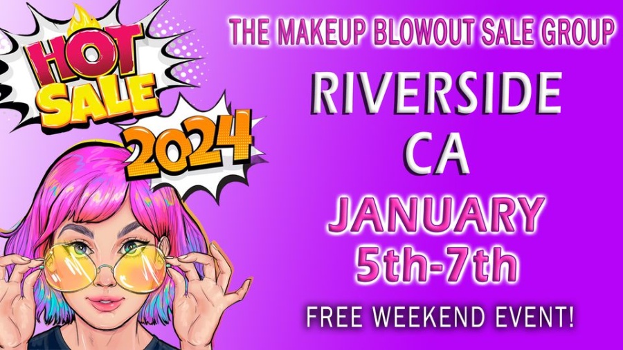 Makeup Blowout Sale - Riverside, CA