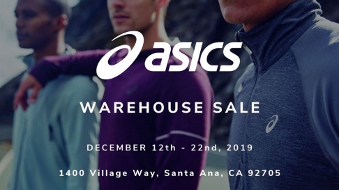 ASICS Warehouse Sale