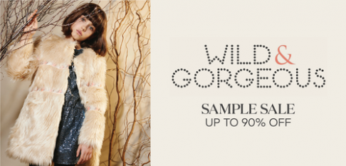 Wild and Gorgeous Sample Sale