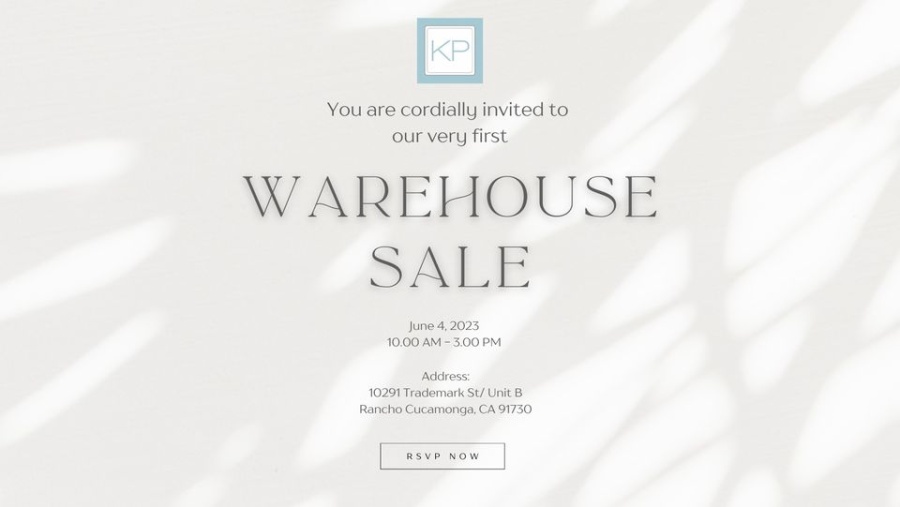 Kailee P First Warehouse Sale