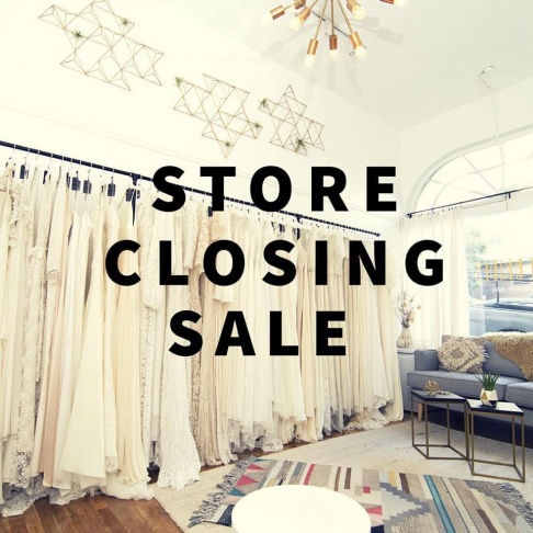 Alt. Brides Store Closing Sale