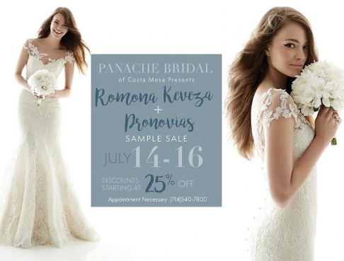 Panache Bridal Sample Sale