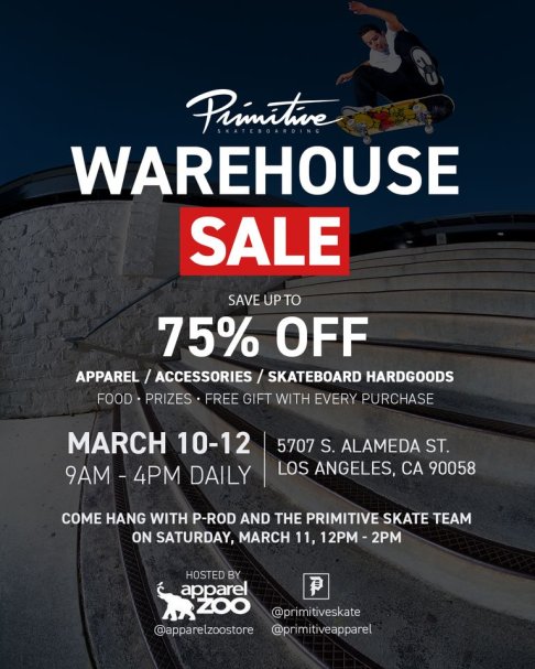 The Primitive Warehouse Sale