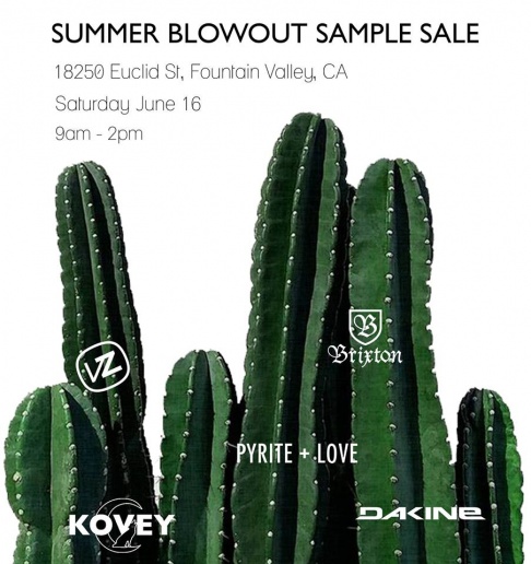 Kovey Summer Blowout Sample Sale