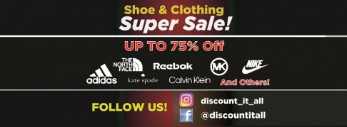 Discount It All Winter Shoe and Clothing Sale
