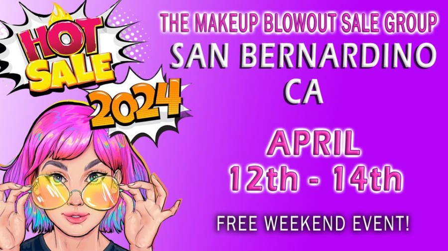 Makeup Blowout Sale - San Bernardino, CA