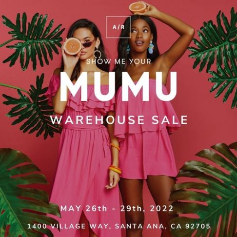 Show Me Your Mumu Warehouse Sale