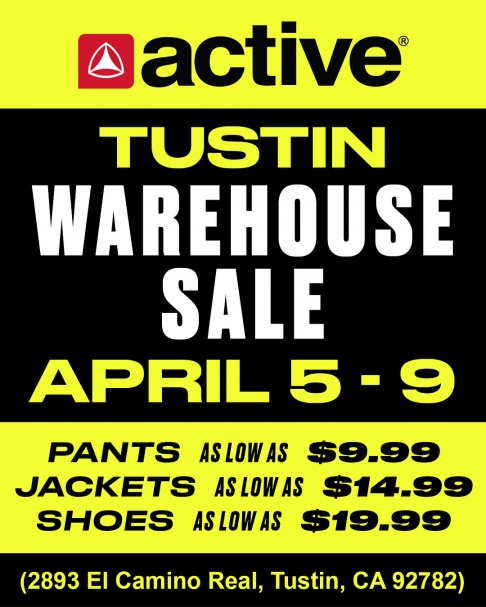 Active Ride Shop Warehouse Sale