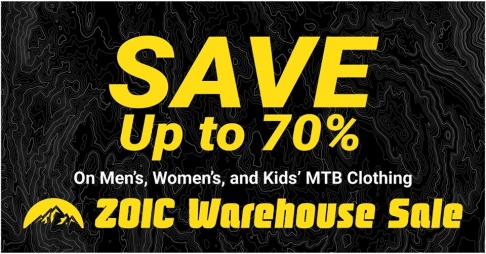 ZOIC Clothing Warehouse Sale 
