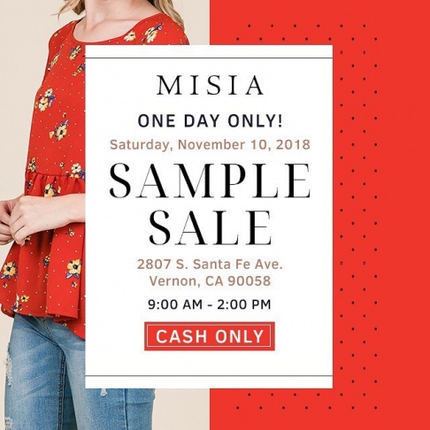 MISIA Sample Sale