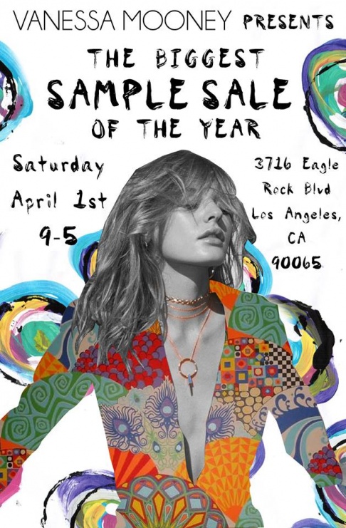 Vanessa Mooney & friends sample sale