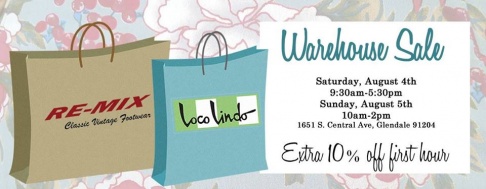 Loco Lindo and Re-Mix Shoes Warehouse Sale