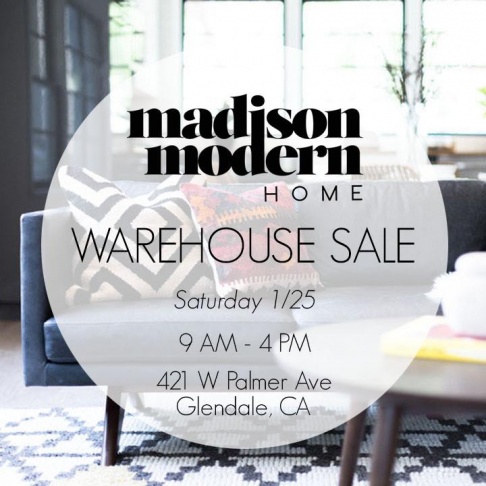Madison Modern Home Warehouse Sale