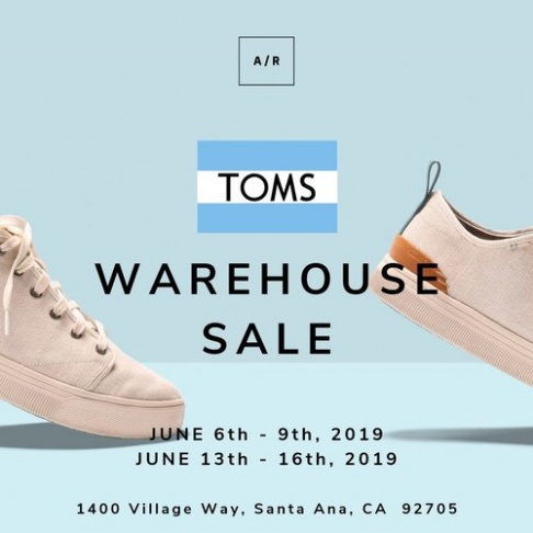 TOMS Warehouse Sale