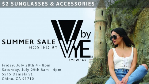 V by Vye Eyewear Sample Sale