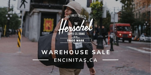 Herschel Supply Co. Warehouse Sale