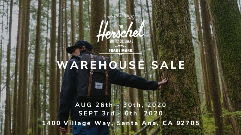 Herschel Supply Warehouse Sale