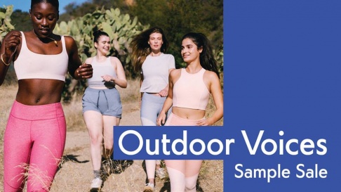 Outdoor Voices Sample Sale