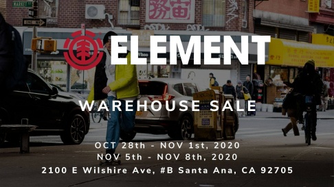 Element Warehouse Sale