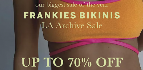 Frankies Bikinis LA Archive Sale