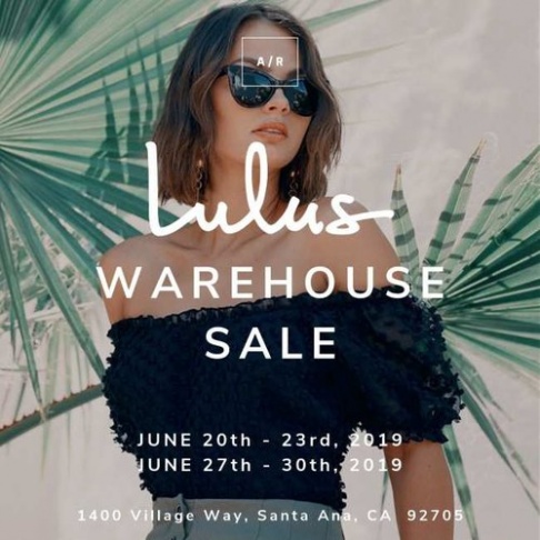 Lulus Warehouse Sale