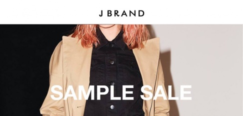 J Brand Los Angeles Sample Sale