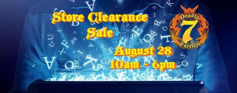 Seven Deadly Fairies Store Clearance Sale