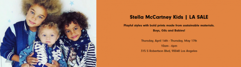 Stella McCartney Kids Sample Sale