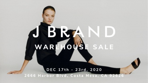 J BRAND Warehouse Sale
