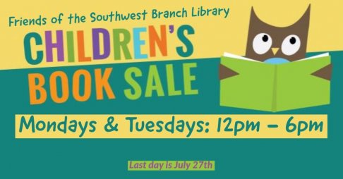 KCL - Southwest Branch Children's Book Sale
