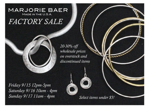Marjorie Baer Factory Sale