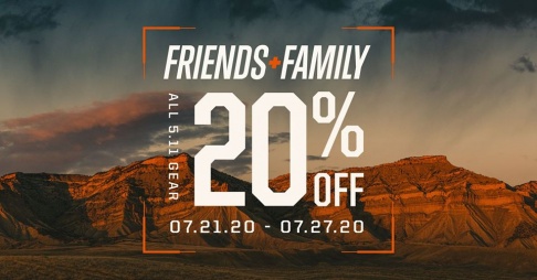 5.11 Gear Friends and Family Sale - Fresno