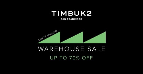 Timbuk2 Mission Warehouse Sale