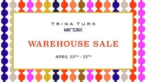 Trina Turk and Mr Turk Sample Sale