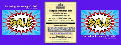 Santa Maria Fairpark Rummage Sale