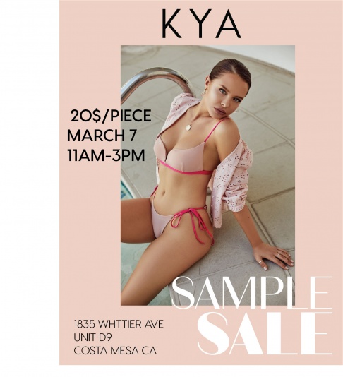 KYA swim Sample Sale