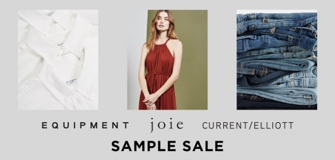 Joie, Current/Elliott, and Equipment Sample Sale