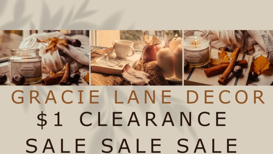 Gracie Lane Decor $1 Clearance Sale