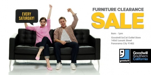 Goodwill Southern California Furniture Sale