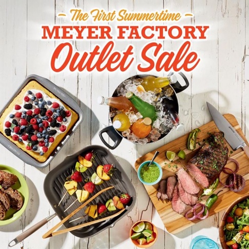 First-Annual Summertime Meyer Cookware Outlet Sale