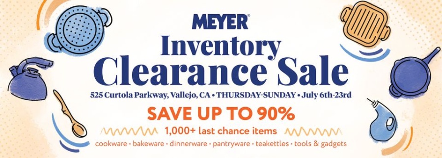 Meyer Inventory Clearance Sale