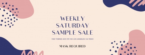 The Clothing Company Weekly Saturday Sample Sale