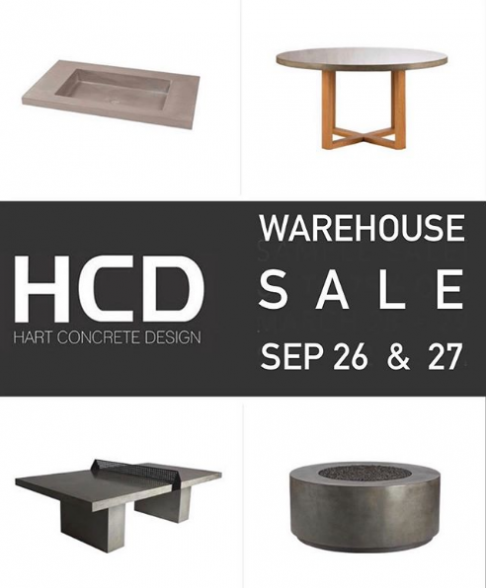 Hart Concrete Design Warehouse Sale