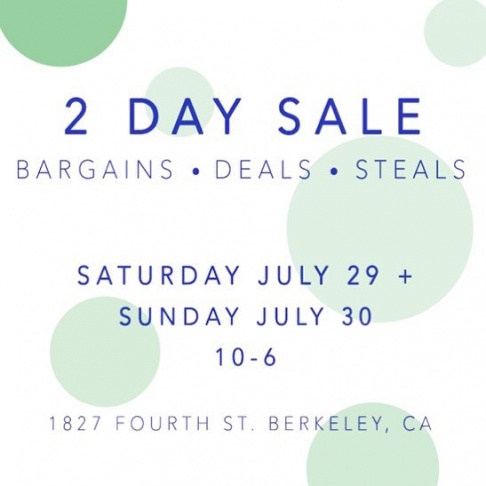 Erica Tanov 2-Day Sale