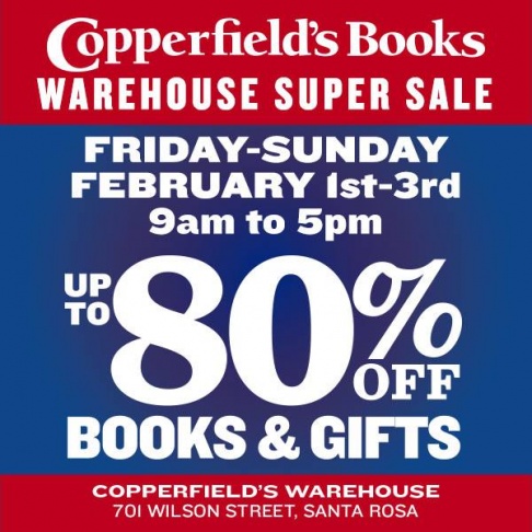 Copperfield's Books Warehouse Sale