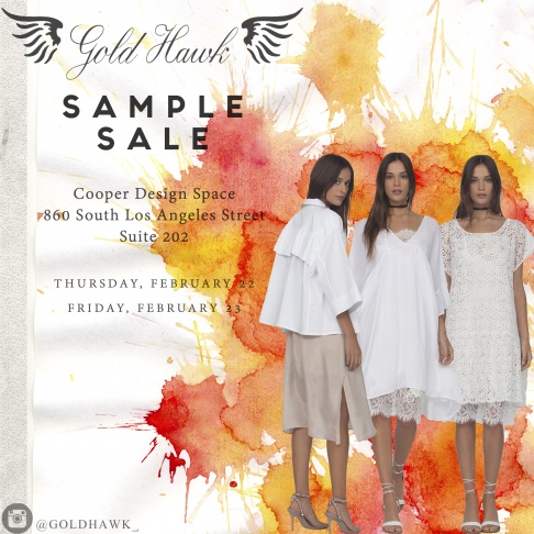 Gold Hawk Sample Sale 