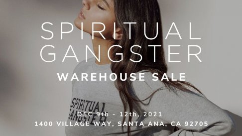 Spiritual Gangster Warehouse Sale