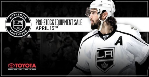 LA Kings Pro-Stock Equipment Sale