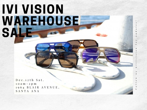 IVI Warehouse Sale
