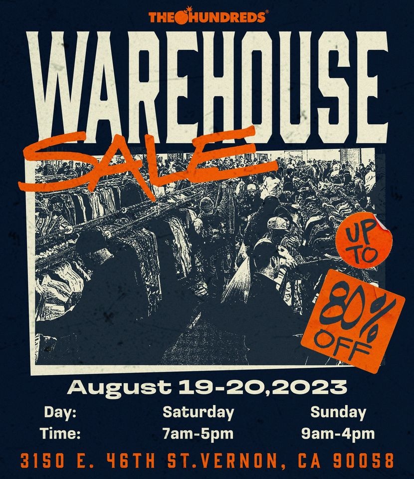 The Hundreds Warehouse Sale 2023